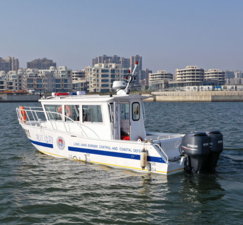 Профессиональный катер катер береговой охраны - SSC 900 - Qingdao Allheart Marine Co., Ltd. - c подвесным мотором / из алюминия