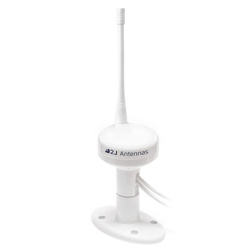 Антенна GPS - 2J9607JBWGF-B12JWa-B10BW - 2J Antennas s.r.o. - UHF / для катера / вертикальная