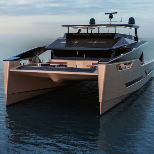 Моторная яхта катамаран - OCEAN ECO 90 - Alva Yachts GmbH - круизная / с флайбриджем / 4 каюты