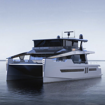 Круизная моторная яхта - OCEAN ECO  60 EX - Alva Yachts GmbH - с флайбриджем / электрическая / 5 кают