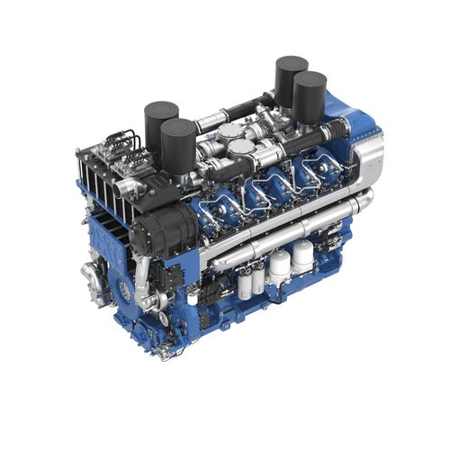 Двигатель in-bord - 12M55 - MOTEURS BAUDOUIN - дизельный / для профессионального использования / турбо