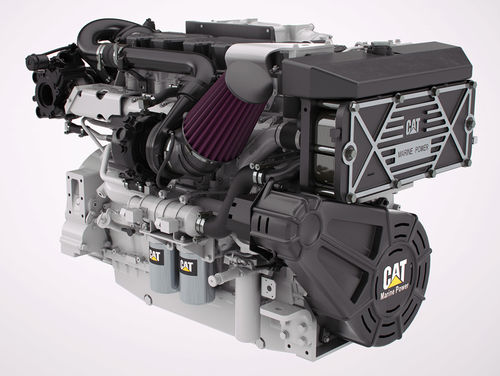 Двигатель in-bord - C18 ACERT - Caterpillar Marine Power Systems - силовая установка / дизельный / прогулочный