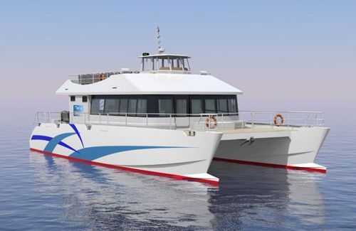 Профессиональный катер пассажирское судно - 21 - Alumarine Shipyard - катамаран / с внутренним мотором / из алюминия