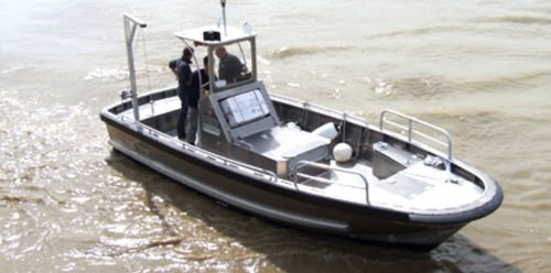 Профессиональный катер швартовый катер - 7.80 - Alumarine Shipyard - с внутренним мотором / из алюминия