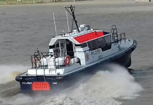 Профессиональный катер судно для транспортировки персонала - AMS 1500 - Alumarine Shipyard - лоцманский катер / с внутренним мотором / из алюминия