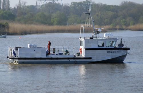 Судно для океанографических исследований профессиональный катер - 15 - Alumarine Shipyard - водомет для установки на борту / из алюминия