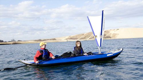 Каяк с верхней посадкой - 420x Explorer - SeaEagle.com - надувной / для досуга / прогулочный