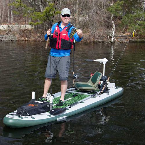 Надувная SUP-доска - FishSUP™ 126 - SeaEagle.com - для рыбной ловли / для взрослых / 2 места