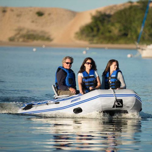 Надувная лодка c подвесным мотором - 106sr  - SeaEagle.com - складная / открытая / спортивная