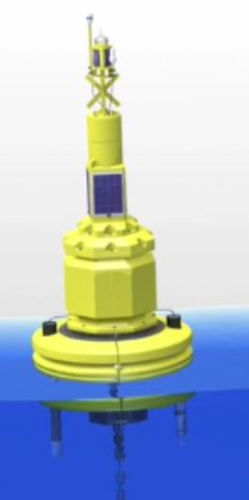 Сигнальный буй - PMDB  - PHAROS MARINE AUTOMATIC POWER - из стали / солнечный