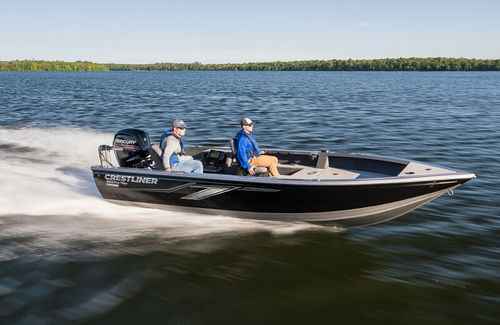 Судно для плавания в закрытых водах c подвесным мотором - 1850 PRO TILLER - Crestliner - для спортивной рыбалки / макс. 6 человек