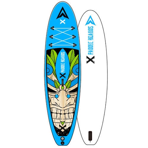 Надувная SUP-доска - TIKI-X - X-PaddleBoards - прогулочная / для рыбной ловли / для йоги