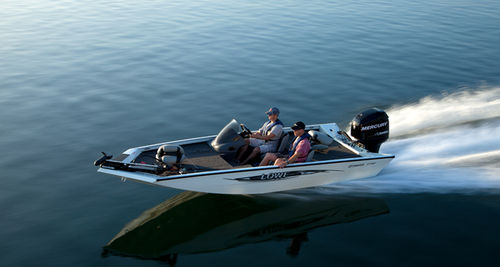 Рыбацкая лодка c подвесным мотором - STINGER 17 HP - Lowe - с боковой консолью / для спортивной рыбалки