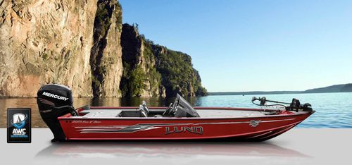 Рыбацкая лодка c подвесным мотором - 2075XS  - Lund - с двойной консолью / для спортивной рыбалки / из алюминия