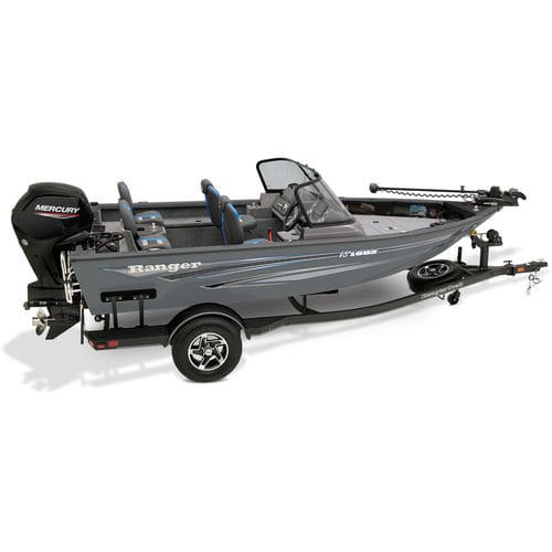Рыбацкая лодка c подвесным мотором - VS1682SC ANGLER - Ranger Boats - открытая / с двойной консолью / для спортивной рыбалки