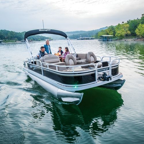 Понтоновый катер c подвесным мотором - 200F - Ranger Boats - открытый / с боковой консолью / для рыбной ловли