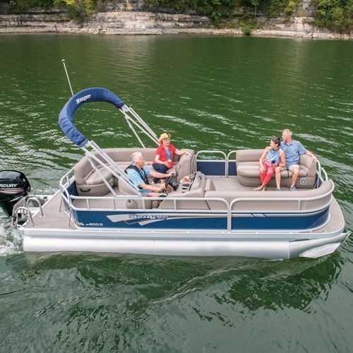 Понтоновый катер c подвесным мотором - 200C - Ranger Boats - открытый / с боковой консолью / для рыбной ловли