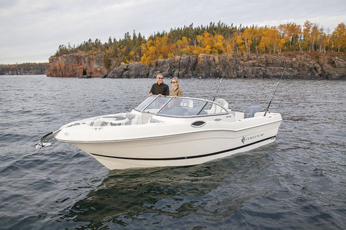 Небольшой катер с внутренним мотором - 200 DC - Striper Boats - боурайдер / для спортивной рыбалки