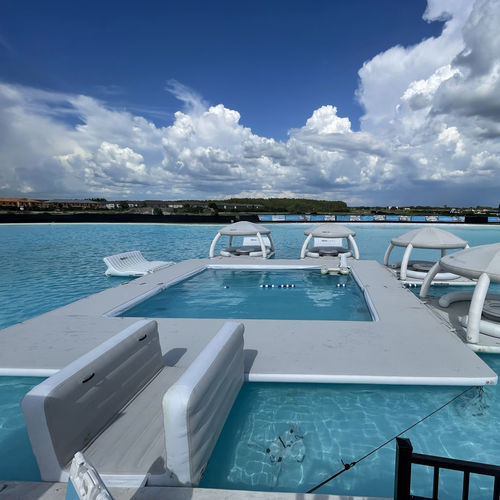 Плавучий бассейн - POP 3 Pool™ - Yacht - AquaBanas - для яхты