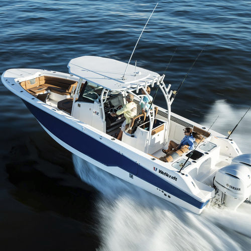 Открытый катер c подвесным мотором - 302 FISHERMAN - Wellcraft - двухмоторный / с центральной консолью / круизный
