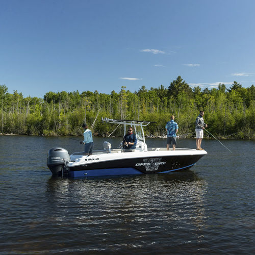Открытый катер c подвесным мотором - 202 FISHERMAN  - Wellcraft - с центральной консолью / быстрый / для спортивной рыбалки