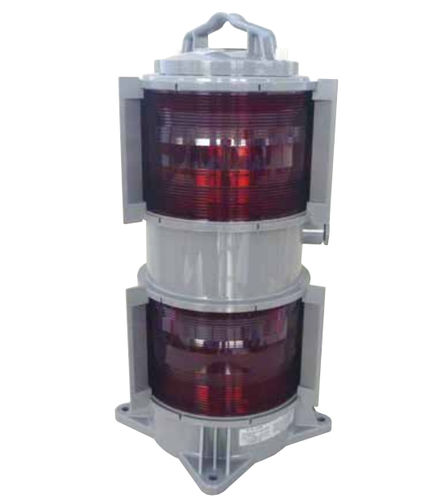 Навигационные огни для судна - NB-AP2 - SANSHIN ELECTRIC CORPORATION - портовый / накаливания / красный