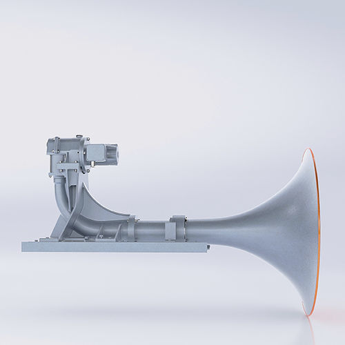 Электрический поршневый звуковой сигнализатор - ZET-Horn 70 AC - ZÖLLNER Signal GmbH - для судов >200 м / IP56