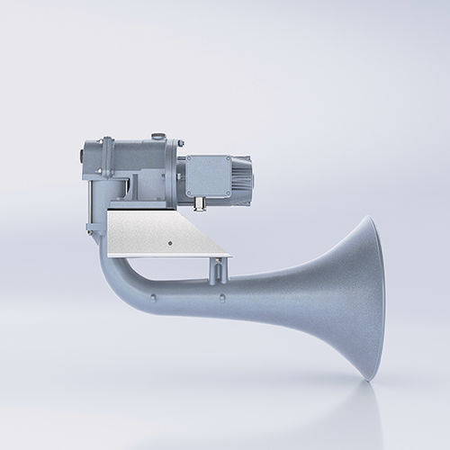 Электрический поршневый звуковой сигнализатор - ZET-Horn 141 AC - ZÖLLNER Signal GmbH - для судов >75 м и <200 м / IP56