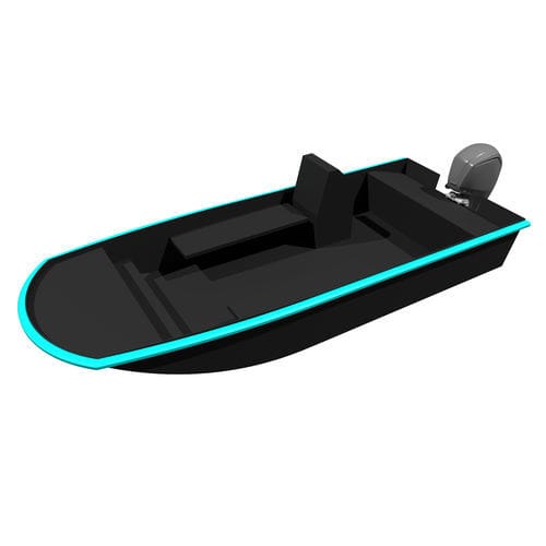 Открытый катер c подвесным мотором - 580 Skiff - ARMEN  Initiative - электрический / дизельный / корпус глиссирующего типа