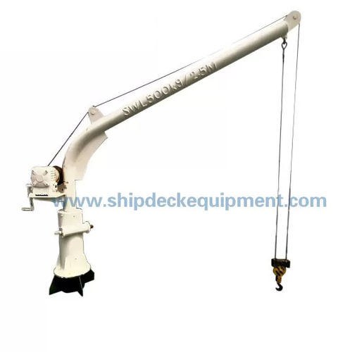 Шлюпбалка для судна - Zhongyuan Ship Machinery Manufacture (Group) Co., - с ручным управлением / электрическая