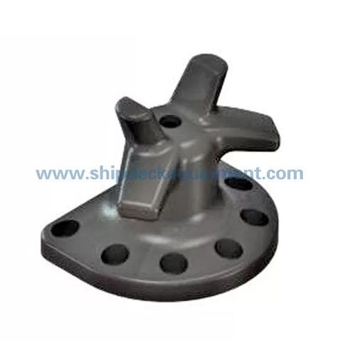 Швартовая тумба для судна - Staghorn - Zhongyuan Ship Machinery Manufacture (Group) Co., - для портового терминала / из литой стали / из чугуна