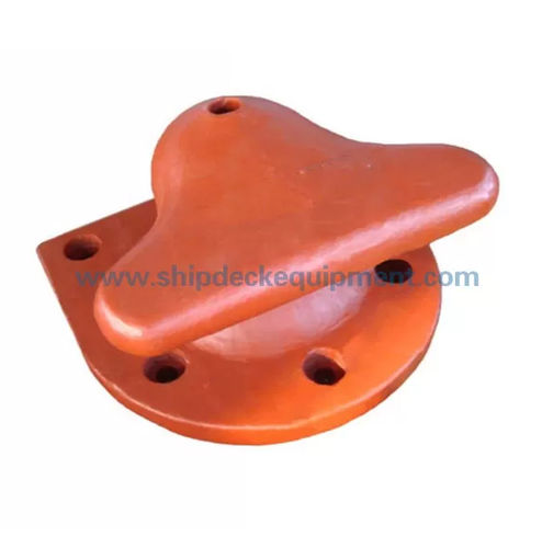 Швартовая тумба для судна - Tee Head - Zhongyuan Ship Machinery Manufacture (Group) Co., - для портового терминала / одиночная / из литой стали