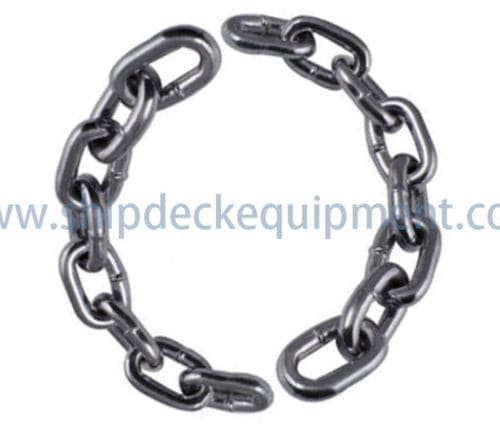 Цепь для судна - DIN5685 - Zhongyuan Ship Machinery Manufacture (Group) Co., - якорная / с коротким звеном