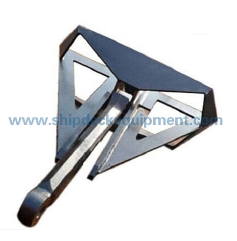 Якорь тип дельта - Zhongyuan Ship Machinery Manufacture (Group) Co., - для судна / из нержавеющей стали