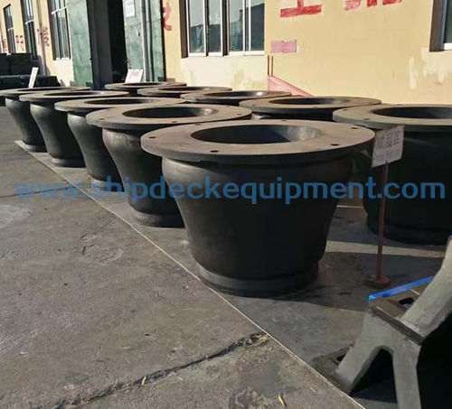 Кранец для порта - CSOOH - Zhongyuan Ship Machinery Manufacture (Group) Co., - для пирса / конический / черный