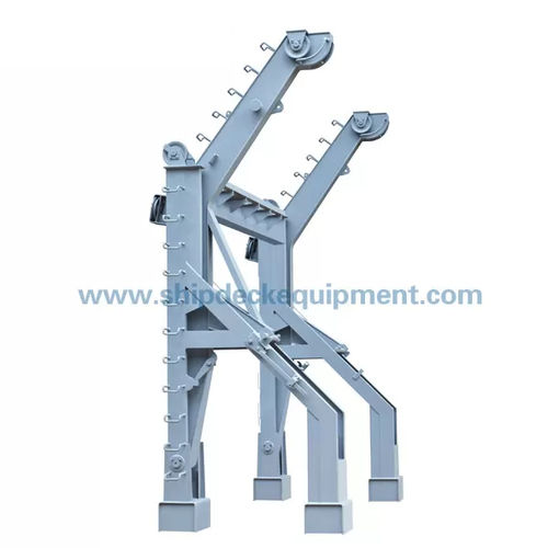 Шлюпбалка для спасательного катера - Zhongyuan Ship Machinery Manufacture (Group) Co., - гравитационная