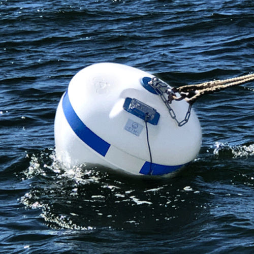 Буй для обозначения отмелей - BEA  - ETM Marine - овальный / белый / подключенный