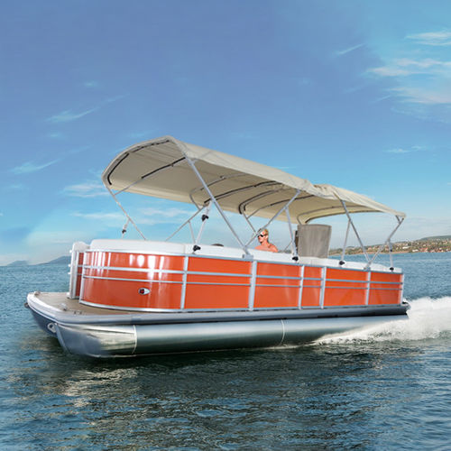 Понтоновый катер c подвесным мотором - series-22ft - Kinocean® Boat - двухмоторный / спортивный / для рыбной ловли