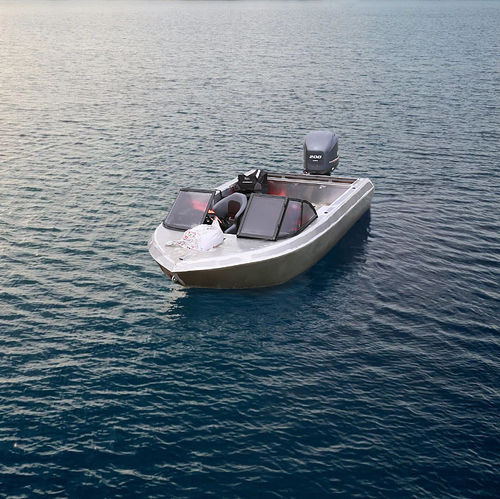 Рыбацкая лодка c подвесным мотором - 675  - Kinocean® Boat - с двойной консолью / открытая / спортивная