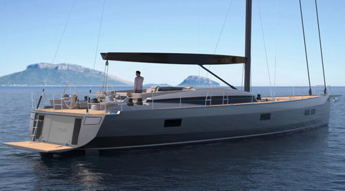 Круизная парусная яхта - CNB 78 - CNB Yachts Builders - 3 каюты / с открытым кокпитом / бушприт