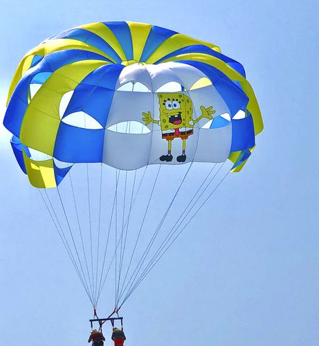 Водный парашют по индивидуальному заказу - RP40 FT SUN - Risus Parasails - для сильного ветра / для запуска с катера / для запуска с пляжа