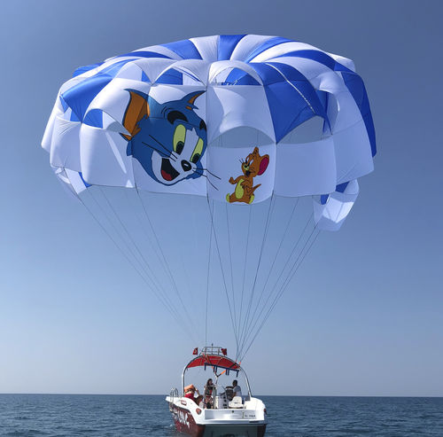 Водный парашют по индивидуальному заказу - RP38 FT SPACE SHUTTLE - Risus Parasails - для сильного ветра / для запуска с катера / для запуска с пляжа
