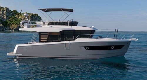 Траулер с флайбриджем - Swift Trawler 43 Fly - Bénéteau Motorboats - с внутренним мотором / корпус водоизмещающего типа / круизный