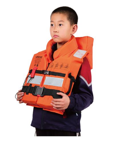 Спасательный жилет из губки - HXY-C5 - Haixing Maritime Electric Group - 90N / для детей / оранжевый