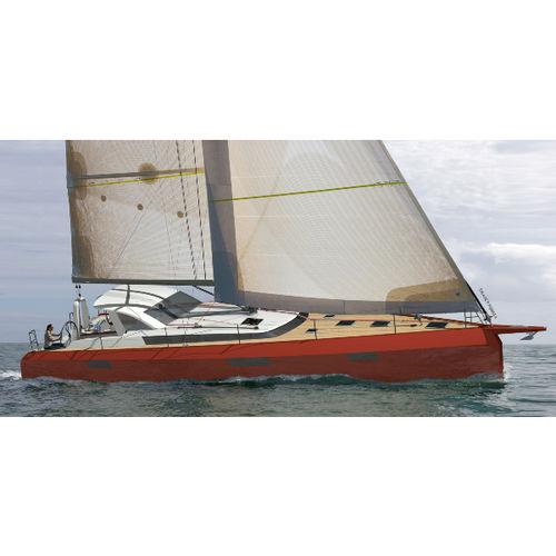 Крупный круизный парусник - CIGALE 15 QR - ALUBAT CHANTIER NAVAL - круизный скоростной / 3 каюты / 2 каюты