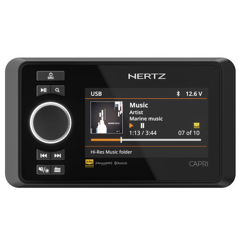 Аудиопроигрыватель AM - CAPRI - Hertz Marine/Audison Marine - FM / USB / подключенный