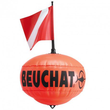 Буй для сигнализации при нырянии - ROUND - Beuchat - овальный / желтый