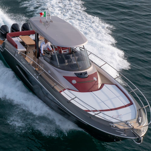 Быстроходный катер c подвесным мотором - KL 40 - Sessa Marine - трехмоторный / открытый / макс. 12 человек
