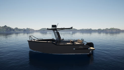 Открытый катер c подвесным мотором - Apex 620 - BARKMET BOATS - дизельный / электрический / с центральной консолью