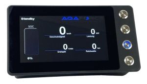 Экран для катера - AQAFORCE Moblity GmbH - многофункциональный / 7" / сенсорный